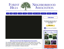 Tablet Screenshot of foresthillsdallas.org